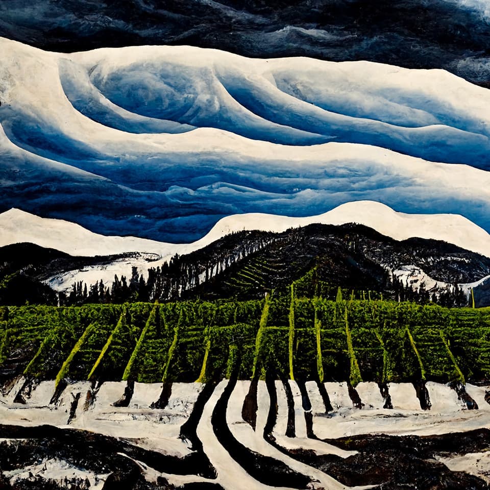 Featured wine bottle artwork